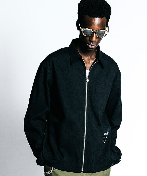 CRIMIE（クライミー） SALE セール CRIMIE ZIP LINEN OX SHIRT JACKET