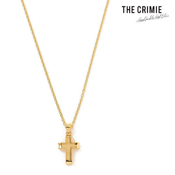CRIMIE（クライミー） ネックレス CRIMIE LETTER RIBBON CROSS