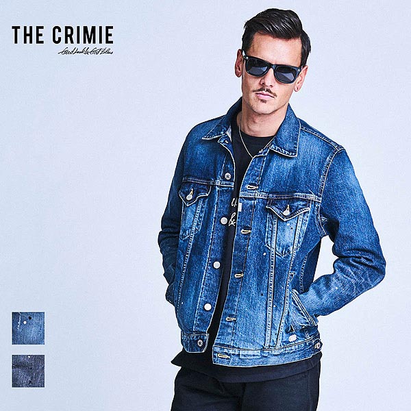 CRIMIE クライミー ジャケット CRIMIE BORN FREE GARAGE STRETCH SELVEDGE DENIM JACKET  メンズ デニムジャケット