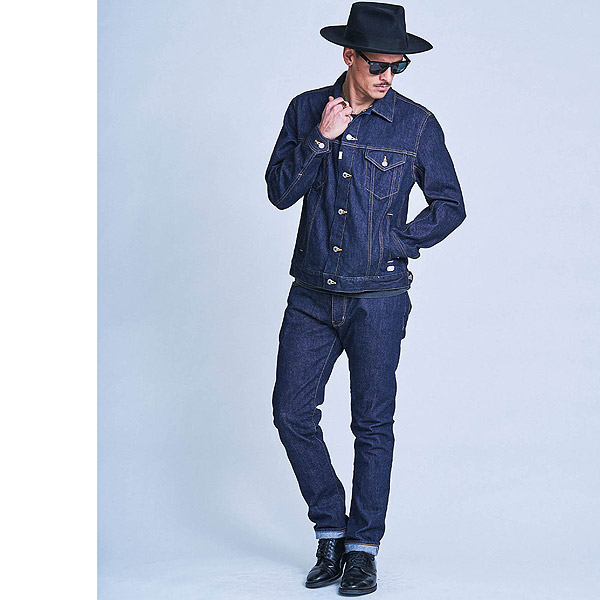 CRIMIE クライミー パンツ BORN FREE STRETCH SELVEDGE DENIM JEANS