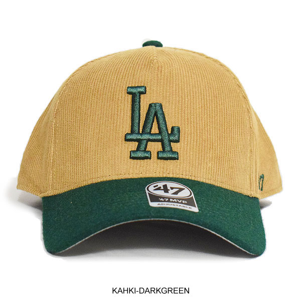47Brand フォーティーセブン キャップ '47 Dodgers Corduroy MVP