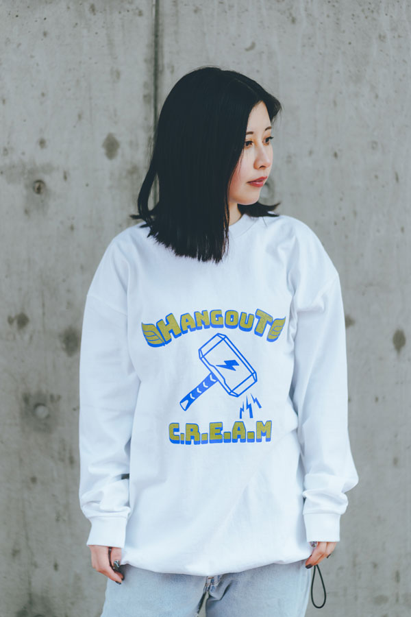 ARTIF Original】 Cruisin' クルージン Tシャツ HAMMER CRASH L/S T