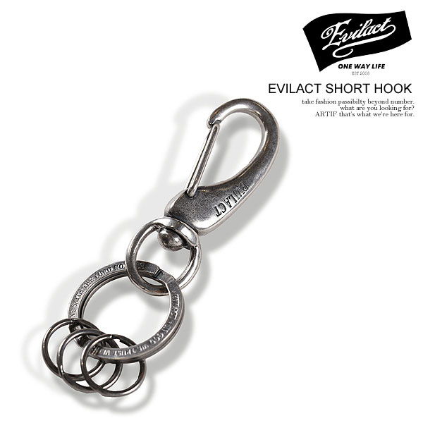 イーブルアクト キーフック EVILACT SHORT HOOK メンズ