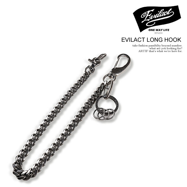 イーブルアクト キーフック EVILACT EVILACT LONG HOOK メンズ ウォレットチェーン キーチェーン 送料無料 ストリート :  ea-39-a03 : ARTIF - 通販 - Yahoo!ショッピング