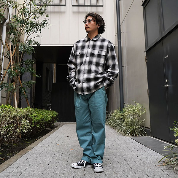 SALE セール イーブルアクト パンツ EVILACT TUCK CHINO メンズ