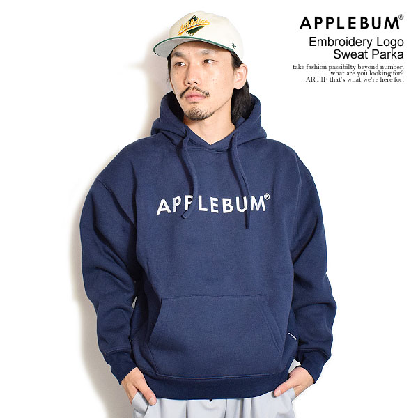 コレクション applebum ロゴパーカー