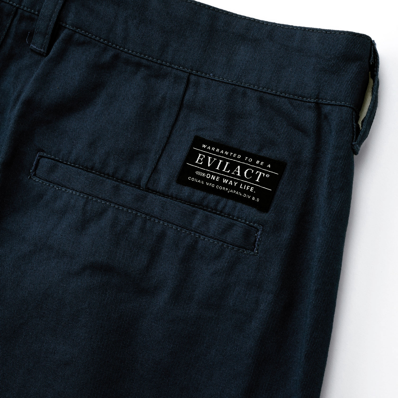 イーブルアクト パンツ EVILACT TUCK CHINOS メンズ チノパン ワーク