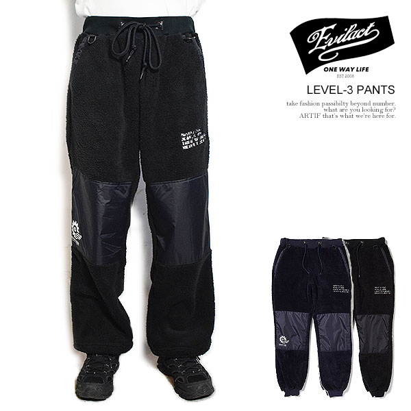 イーブルアクト パンツ EVILACT LEVEL-3 PANTS メンズ フリースパンツ