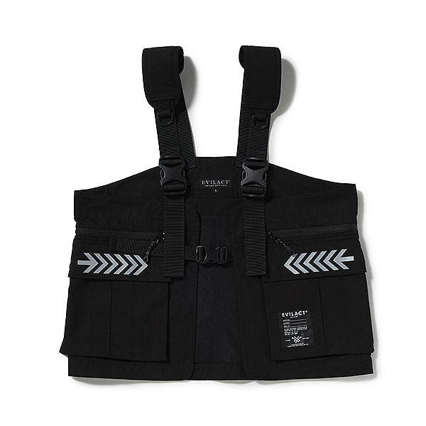 Evilact タクティカルベスト FREEサイズ イーブルアクト ベスト EVILACT TACTICAL VEST メンズ タクティカル