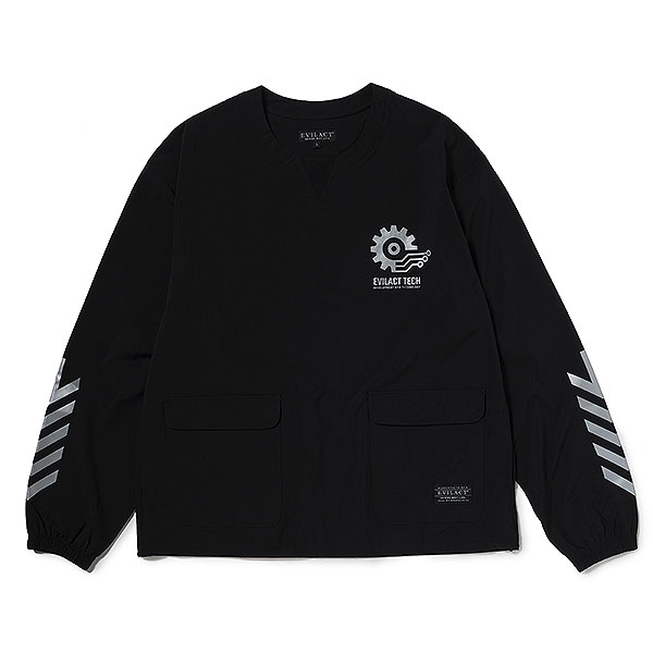 イーブルアクト Tシャツ EVILACT CHEMICAL LS メンズ 長袖 ロンT 4WAY 