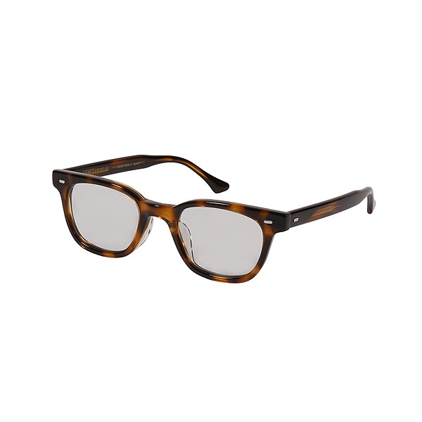 EVILACT HENDERSON コーヒーデミフレーム/パープルレンズ イーブルアクト アイウェア サングラス EVILACT EYEWEAR HENDERSON