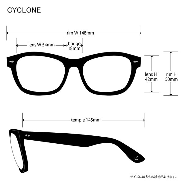 イーブルアクト アイウェア サングラス EVILACT EYEWEAR CYCLONE