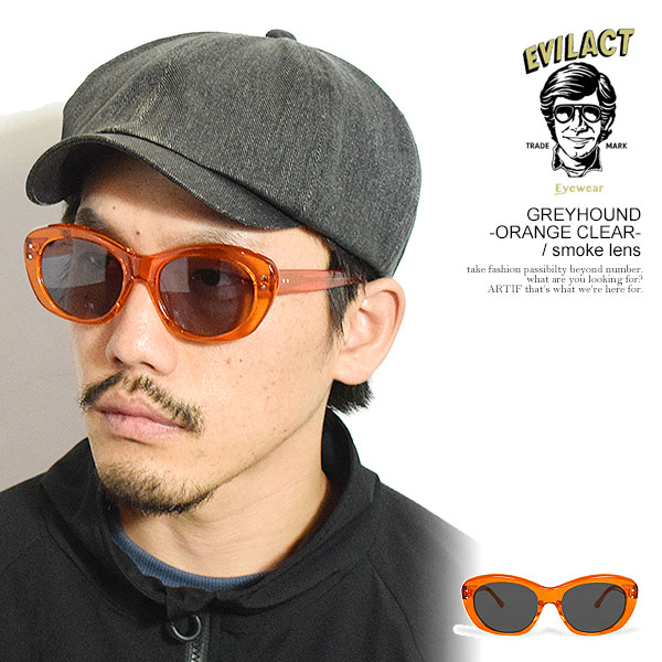 イーブルアクト evilact GREYHOUND 調光サングラス EVILACT Eyewear GRAYHOUND 調光レンズ イーブルアクト EVILACT