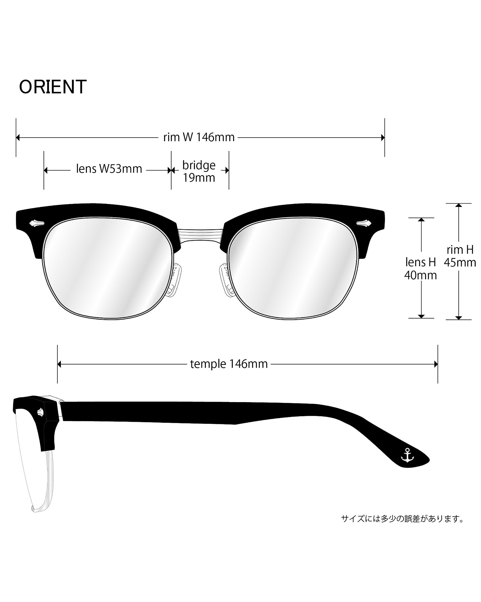 イーブルアクト アイウェア サングラス EVILACT EYEWEAR ORIENT