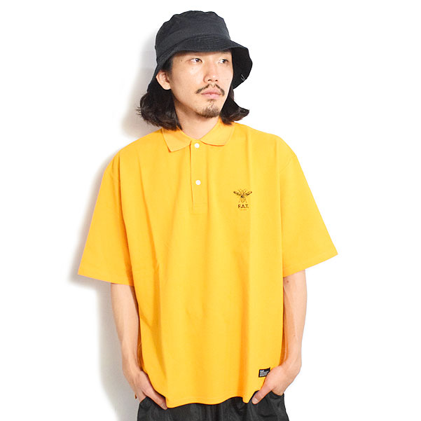 FAT SALE セール エフエーティー ポロシャツ BIGBEE メンズ 半袖