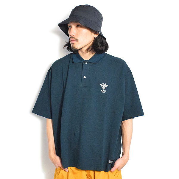 F.A.T. 黒 ポロシャツ bigbee F.A.T. 「BIGBEE - S/S ポロシャツ」 - BUNTEN