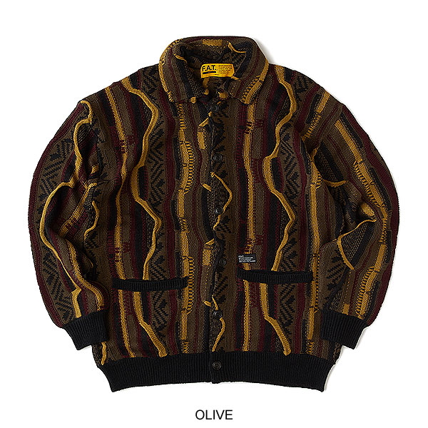 F.A.T. カーディガン タグ有りXL 未使用品！！ FAT】FIGDIGAN CARDIGAN【カーディガン】 - ONE'S FORTE | ONLINE STORE