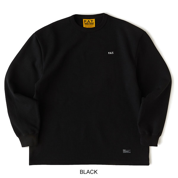 FAT ロンT ワッフル FAT SALE セール エフエーティー Tシャツ FAT WARMAL メンズ 長袖 ロン