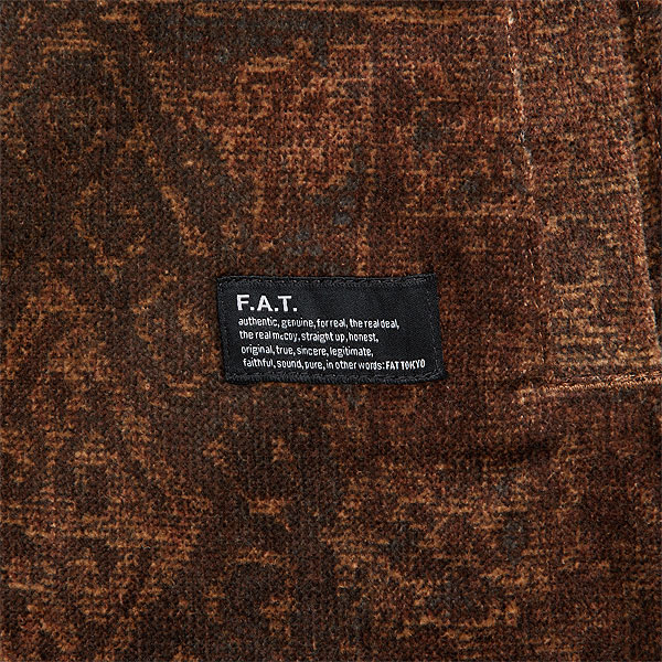 F.A.T. 中綿入りブラウンジャケット F.A.T. 中綿入りブラウンジャケット