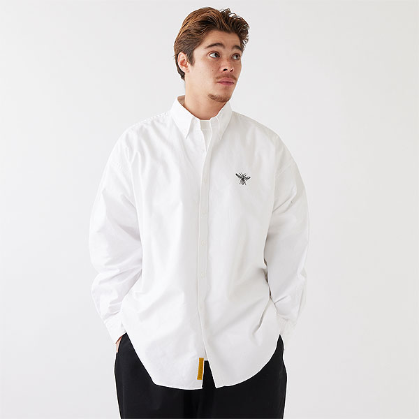 F.A.T. beeder エフエーティー FAT エフエーティー シャツ FAT BeeDee メンズ 長袖 ボタンダウン