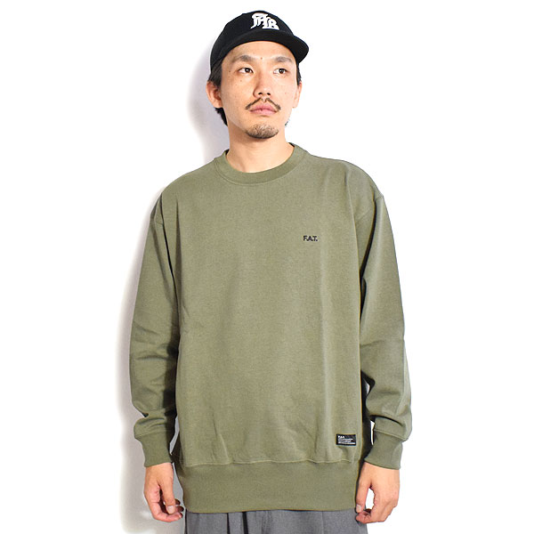 FAT エフエーティー　カットソー　ロングスリーブカットソー FAT エフエーティー Tシャツ FAT AUTHENTIC メンズ 長袖 ロンT