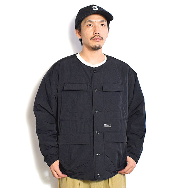 FAT エフエーティー ジャケット FAT PUFFLINER メンズ ノーカラー