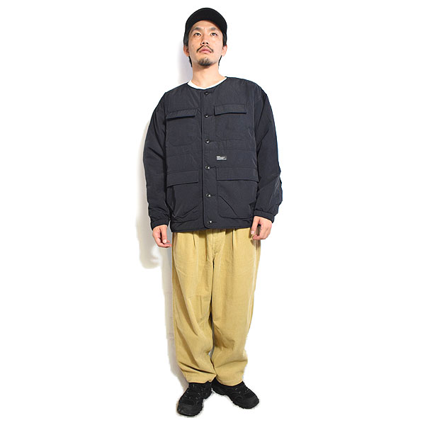 FAT エフエーティー PUFFLINER メンズ ジャケット ノーカラージャケット ビッグシルエット パフジャケット 送料無料 atfjkt f32520-jk05_3.jpg