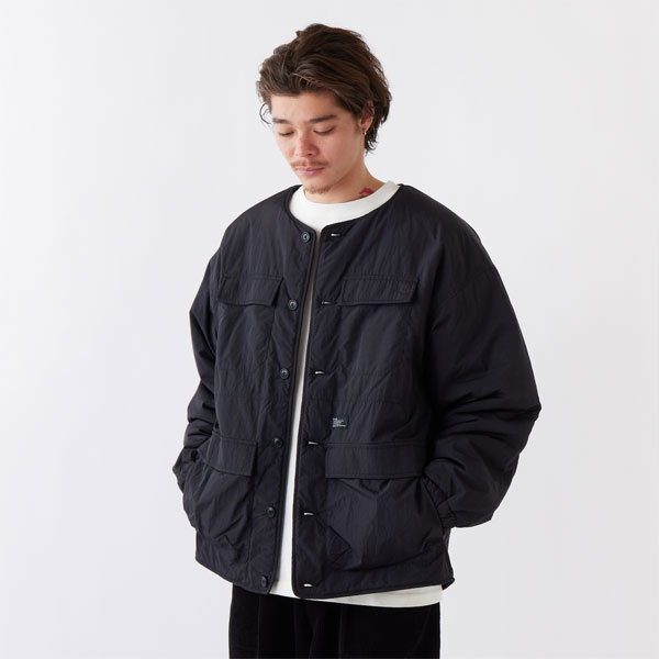 FAT エフエーティー ジャケット FAT PUFFLINER メンズ ノーカラー