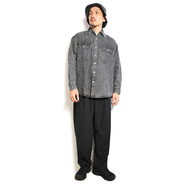 FAT エフエーティー シャツ FAT DENIFORM メンズ 長袖 デニムシャツ FAT エフエーティー シャツ FAT DENIFORM メンズ 長袖 デニムシャツ