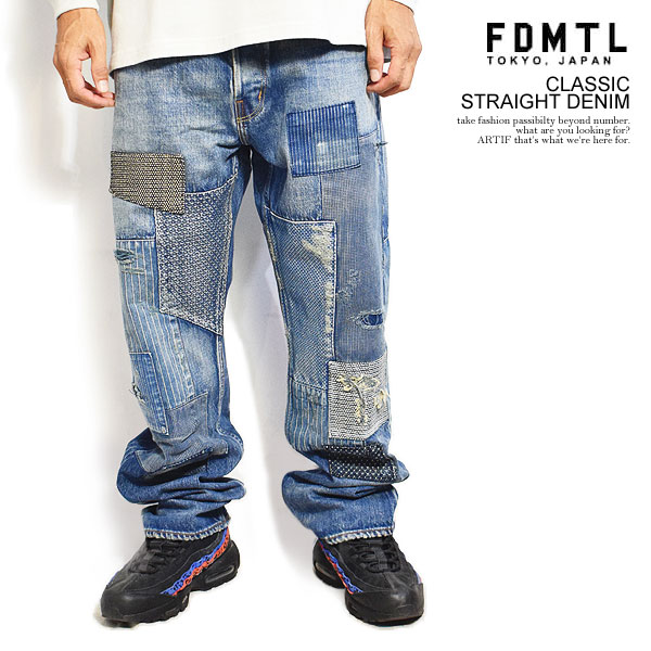 ファンダメンタル パンツ FDMTL CLASSIC STRAIGHT DENIM CS94 メンズ