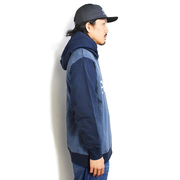MNML SPRAYED フーディ パーカー Blue 送料込み M MNML(ミニマル) パーカー・フーディ(メンズ) - 海外通販のBUYMA