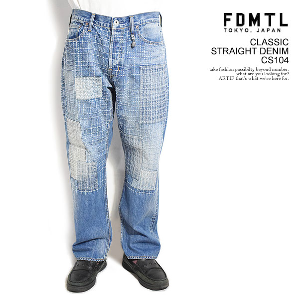 ファンダメンタル パンツ FDMTL CLASSIC STRAIGHT DENIM CS104 メンズ デニム インディゴ デニムパンツ 送料無料  ストリート : fa23mg104 : ARTIF - 通販 - Yahoo!ショッピング