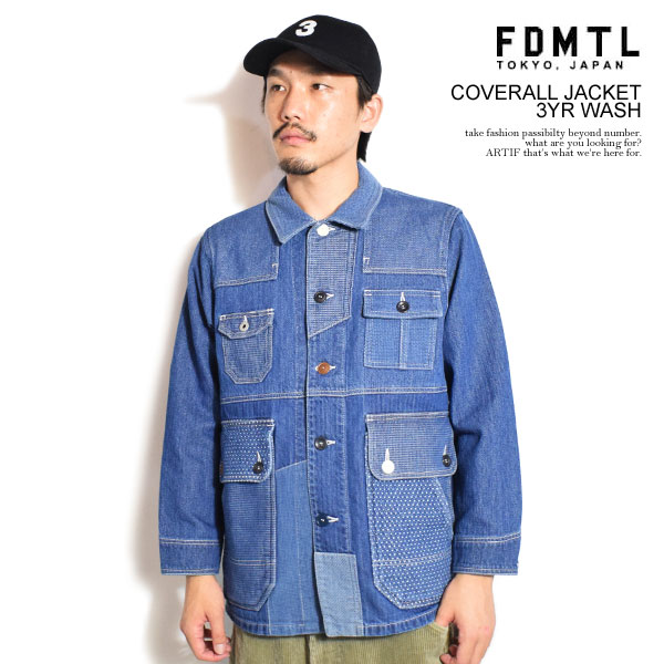 FDMTL（ファンダメンタル） ジャケット FDMTL COVERALL JACKET 3YR