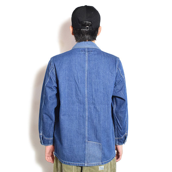 FDMTL COVERALL JACKET パッチワーク カバーオール　デニム3 FDMTL（ファンダメンタル） ジャケット FDMTL COVERALL JACKET 3YR