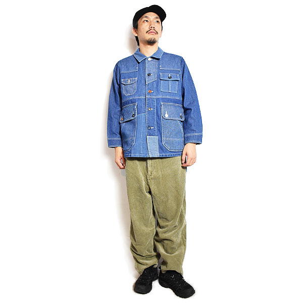 FDMTL 藍染刺子カバーオール デニムチョアジャケット　ファンダメンタル 楽天市場】FDMTL ファンダメンタル COVERALL JACKET 3YR WASH メンズ