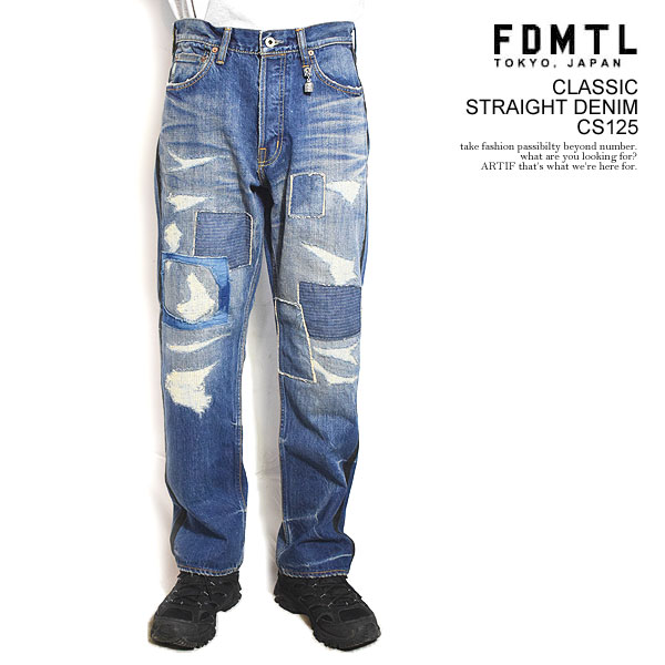 パンツ FDMTL SLIM FIT STRAIGHT DENIM W34 L32 FDMTL SLIM FIT STRAIGHT DENIM W34 L32