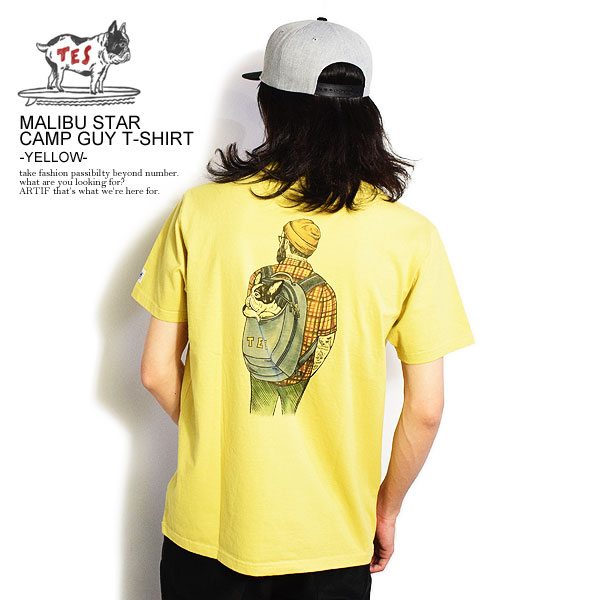The Endless Summer エンドレスサマー Tシャツ TES MALIBU STAR CAMP