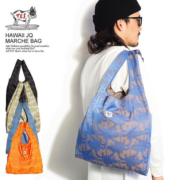 The Endless Summer エンドレスサマー トートバッグ エコバッグ マルシェバッグ TES HAWAII JQ MARCHE BAG  メンズ レディース 男女兼用 おしゃれ : fh-2574701 : ARTIF - 通販 - Yahoo!ショッピング