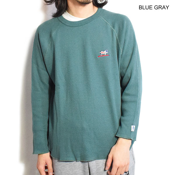 エンドレスサマー サーマル The Endless Summer TES HEAVY THERMAL HUNTINGTON LONG SLEEVE  T-SHIRT メンズ Tシャツ 長袖