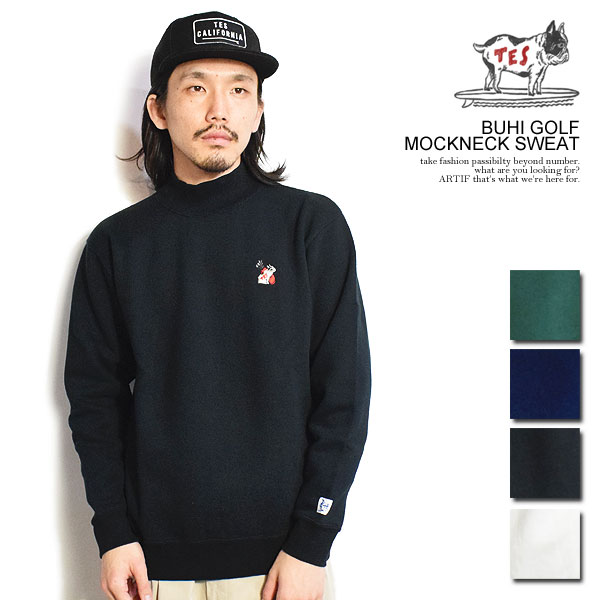 The Endless Summer エンドレスサマー TES BUHI GOLF MOCKNECK SWEAT メンズ スウェット トレーナー モックネック 送料無料 atftps The Endless Summer（エンドレスサマー） スウェット The Endless