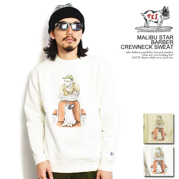 エンドレスサマー スウェット The Endless Summer TES MALIBU STAR BARBER CREWNECK SWEAT メンズ  レディース トレーナー :fh-2774334:ARTIF - 通販 - Yahoo!ショッピング
