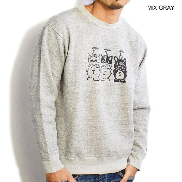 エンドレスサマー スウェット The Endless Summer TES BUHI BOYS CREWNECK SWEAT メンズ トレーナー  クルーネック