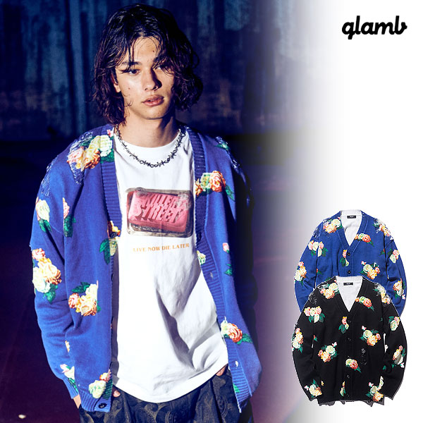 glamb (グラム) GB0123/KNT03 : Damaged Flower Cardigan/ダメージ