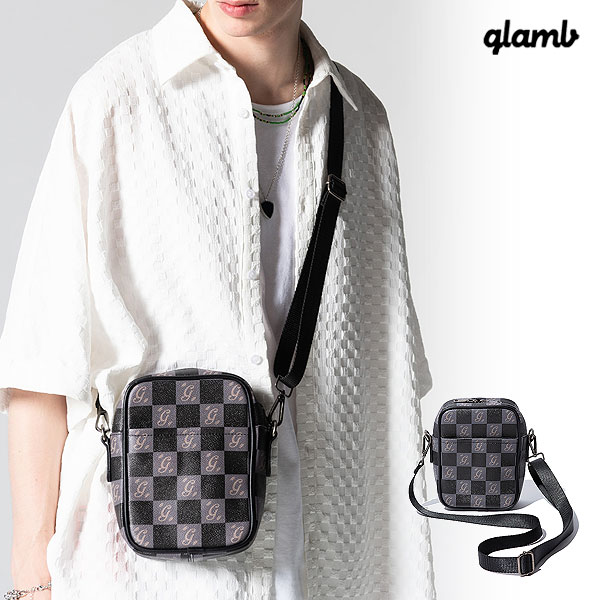 30％OFF SALE セールglamb グラム Monogram Sacoche Bag モノグラムサコッシュバッグ サコッシュ atfacc glamb（グラム） SALE セール サコッシュ glamb Monogram Sacoche Bag