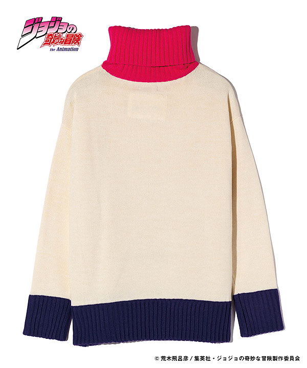 glamb glamb×ジョジョの奇妙な冒険 グラム ニット Lisa Turtle Knit 