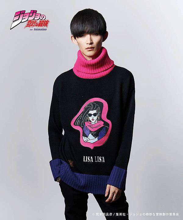 glamb（グラム） glamb×ジョジョの奇妙な冒険 ニット glamb Lisa Lisa