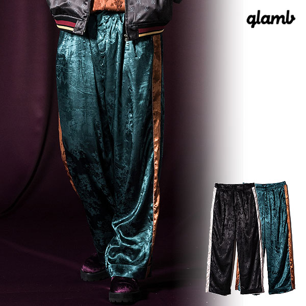 グラム パンツ glamb Flower Jacquard Line Pants フラワージャガードラインパンツ 送料無料