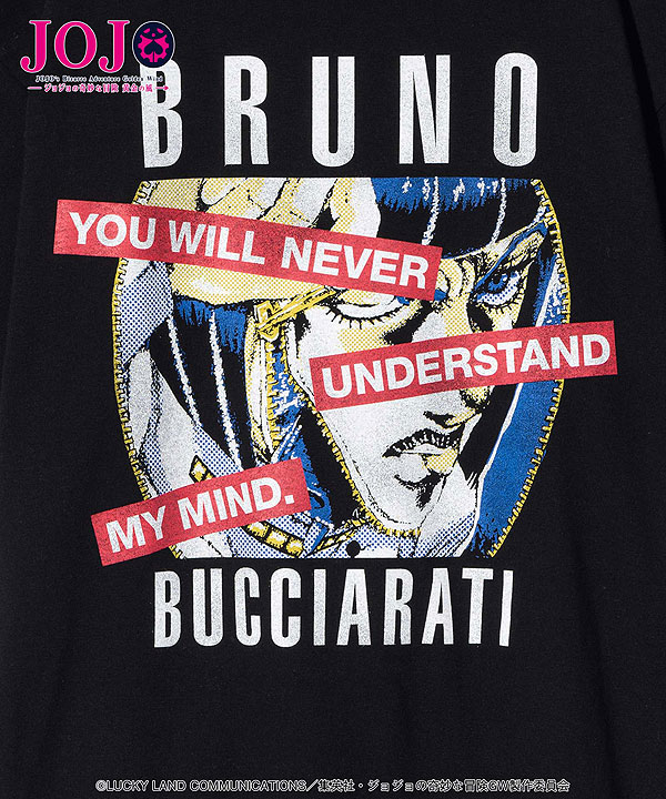 glamb Bruno Bucciarati Tシャツ ジョジョ　glamb 楽天市場】ブローノ・ブチャラティ Tシャツ2 Bruno Bucciarati T