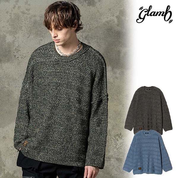 glamb グラム Glitter Openwork Knit ニット atftps glamb（グラム） ニット glamb Glitter Openwork Knit 送料無料