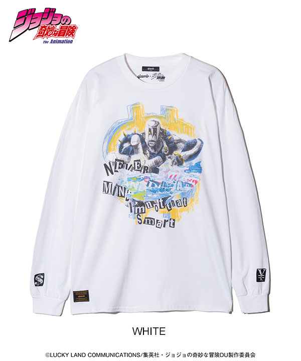 glamb（グラム） glamb×ジョジョの奇妙な冒険 4部 Tシャツ glamb The
